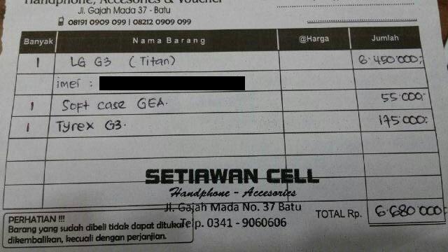 LG G3 16GB Titan Grey LIKE NEW Garansi panjang