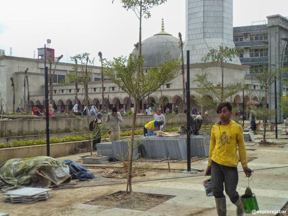 Ini Dia Progress Alun-Alun Kota Bandung Yang Akan Dibuat WOW