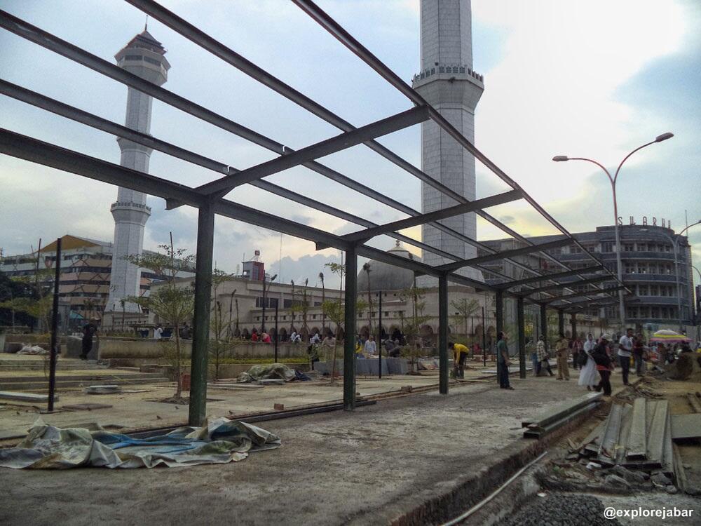 Ini Dia Progress Alun-Alun Kota Bandung Yang Akan Dibuat WOW
