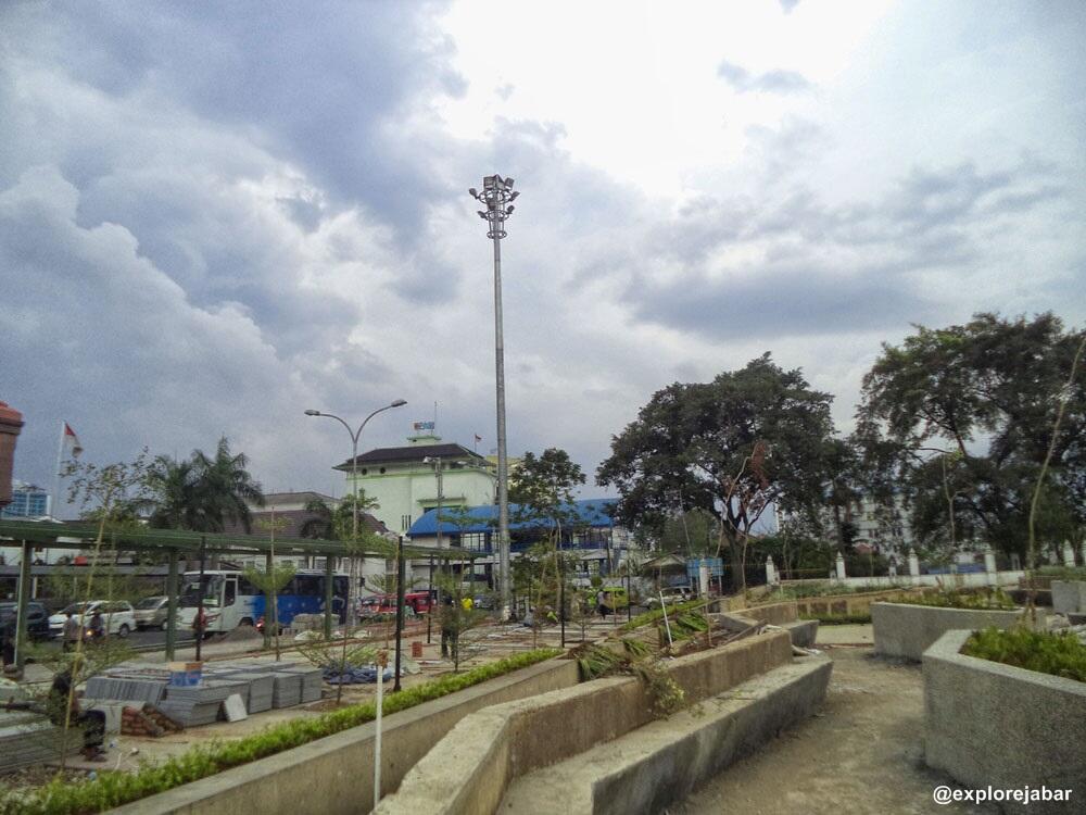 Ini Dia Progress Alun-Alun Kota Bandung Yang Akan Dibuat WOW