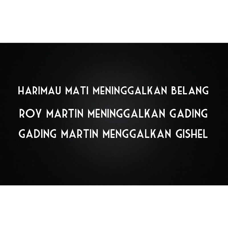 peribahasa peribahasa lucu