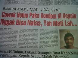 Kumpulan headline koran paling gokil !!! (BB 17++)