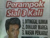 Kumpulan headline koran paling gokil !!! (BB 17++)