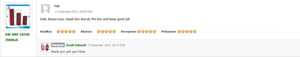 TESTIMONIAL USER ID SANDIXXX