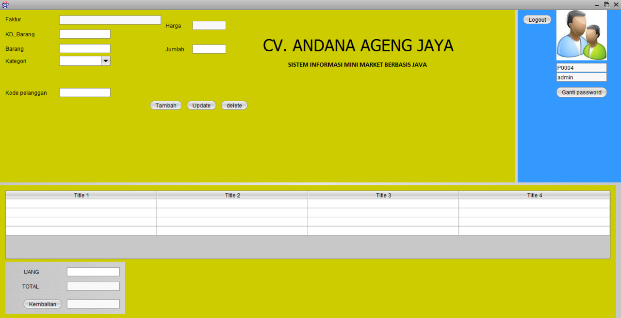 JASA PEMBUATAN APLIKASI SISTEM INFORMASI INSTANSI / PERORANGAN HP:085-743-391-603/085