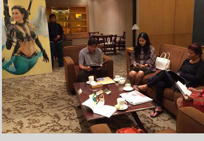 Inilah Foto Menteri Susi dan Duyung Susi yang Kreatif
