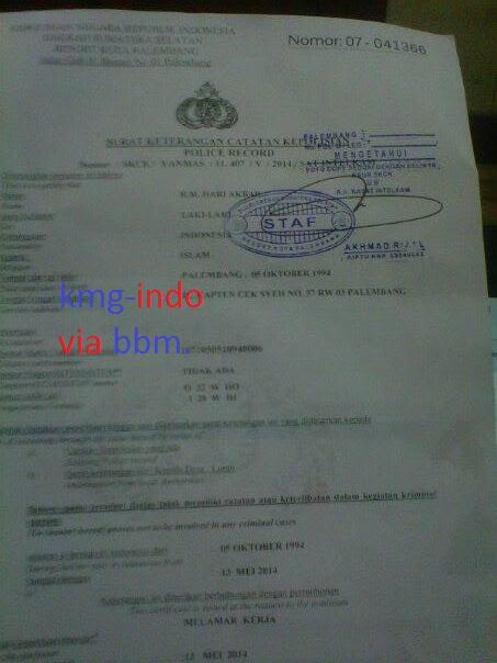 HOT!! BO KMG-INDO 1:3 flat OWNER kasih identitas diri (gak akal ada rampok)