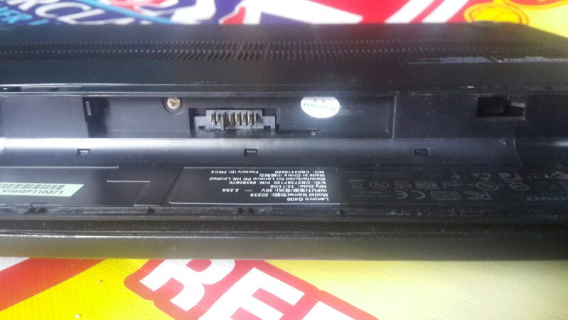 laptop gaming LENOVO G400 500gb ram 8gb dual vga, ati radeon hd 8570m 2gb bandung