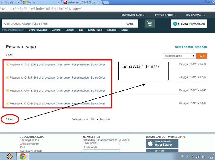 Kecewa Harbolnas Lazada