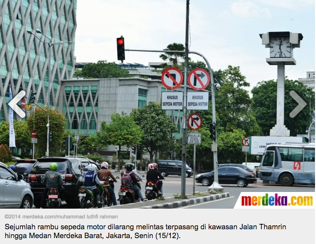 &#91;Jangan Pilih Kasih dong???&#93; Motor dilarang melintas, tapi Mobil isinya cuma 1 orang