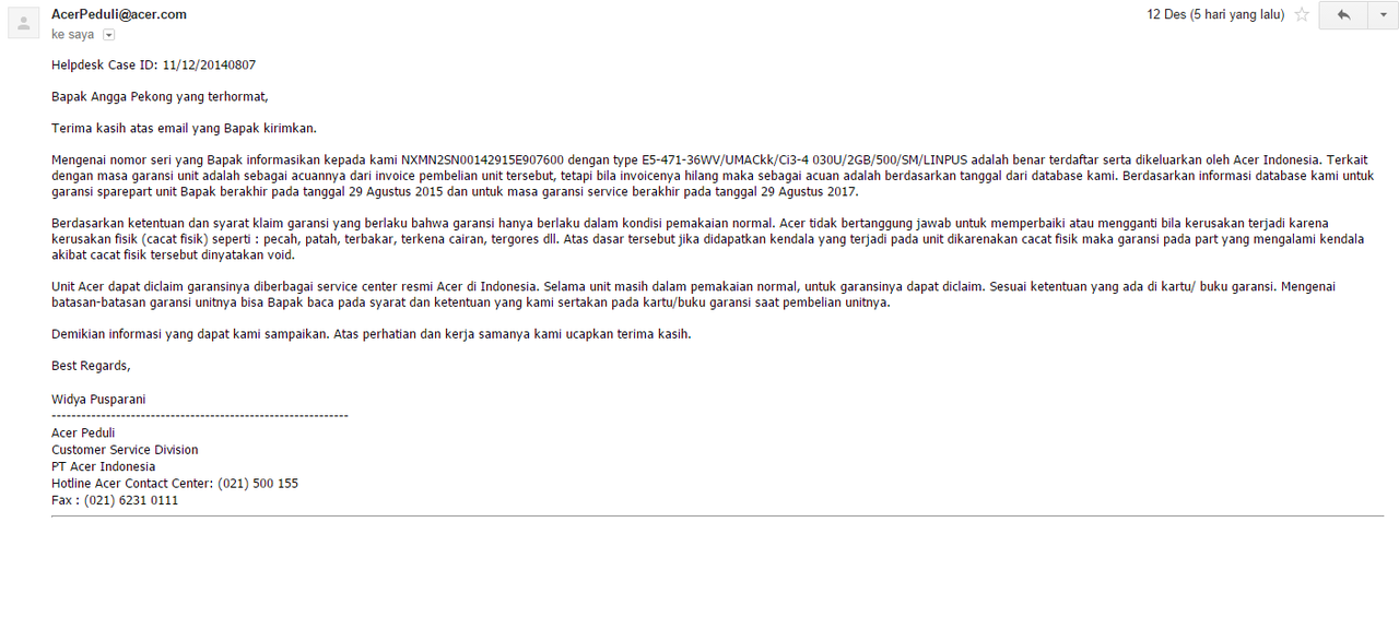 acer e5 471 i3 haswell murmer gan