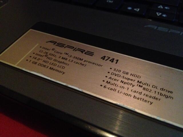LAPTOP ACER ASPIRE 4741 MUULUUSS, MURAAHHH GAN..!!!