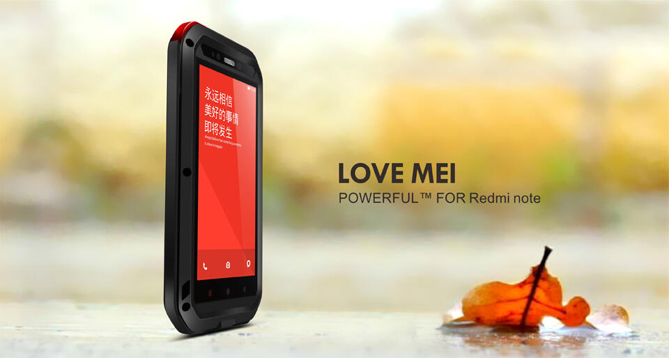 Alumunium metal bumper lovemeii lunatik xiaomi redmi 1s,MI3,MI4,note case,casing