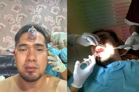 Foto-Foto Selfie Saipul Jamil yang lagi Hits