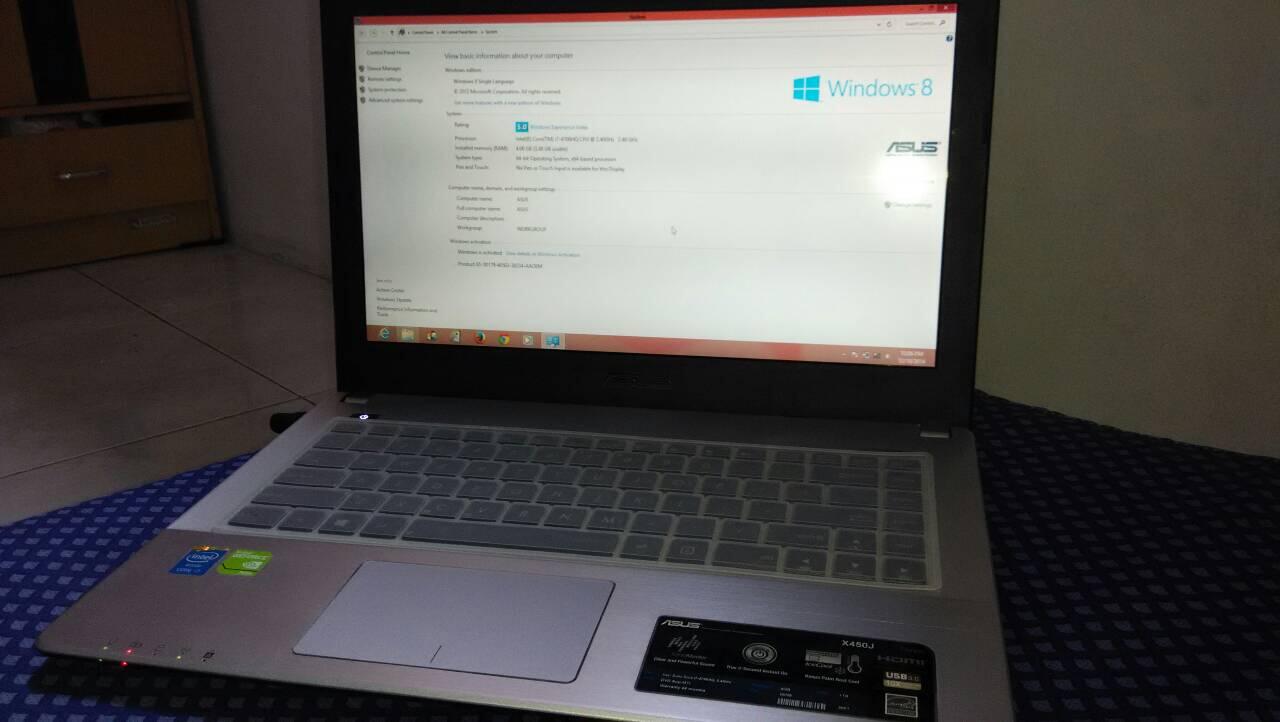 WTS ASUS X450JF (BANTU TEMEN)