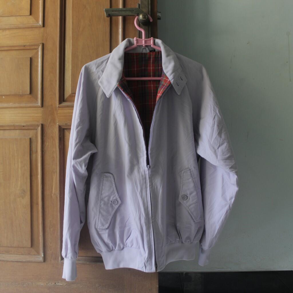 jaket harrington ungu muda jogja