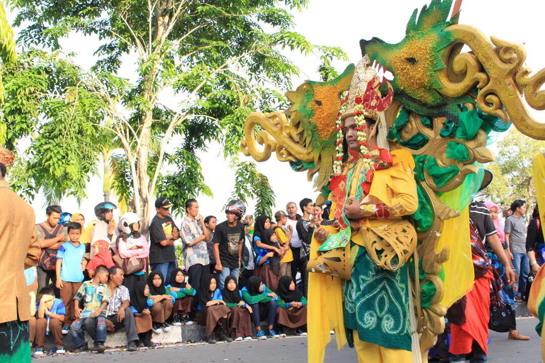 1st Banjar Fashion Carnaval - Festival Budaya Pasar Terapung 2014
