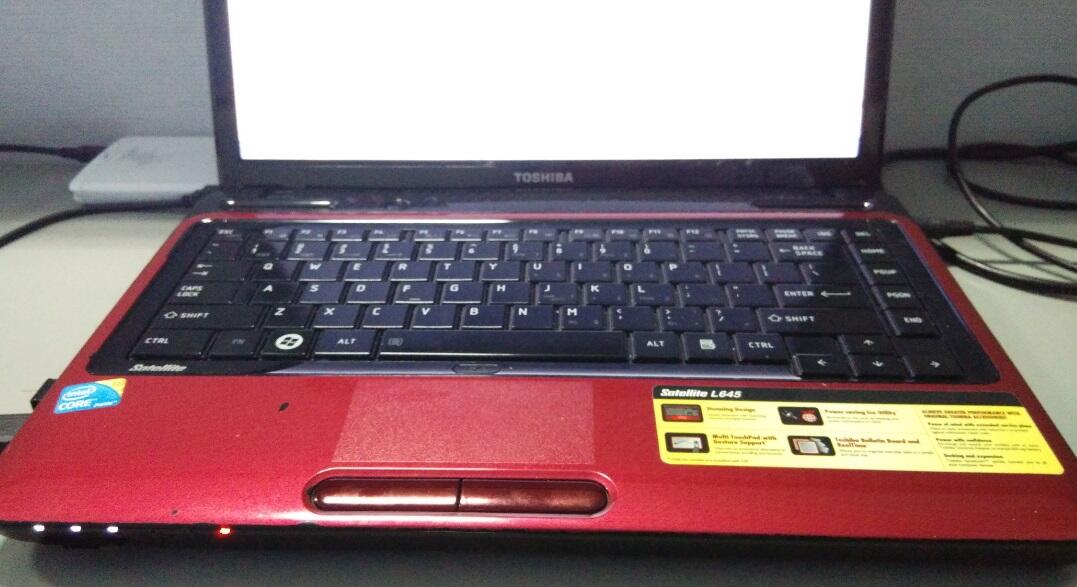 WTS : Notebook Toshiba L645 i5 60 GB SSD