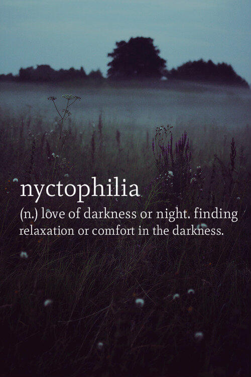 Gan Ane punya kelainan PLUVIOPHILE & NYCTOPHILIA
