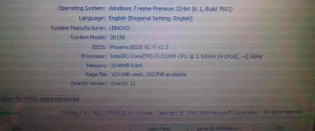 Laptop Lenovo G480 Core i3 Dual VGA Gaming Segel