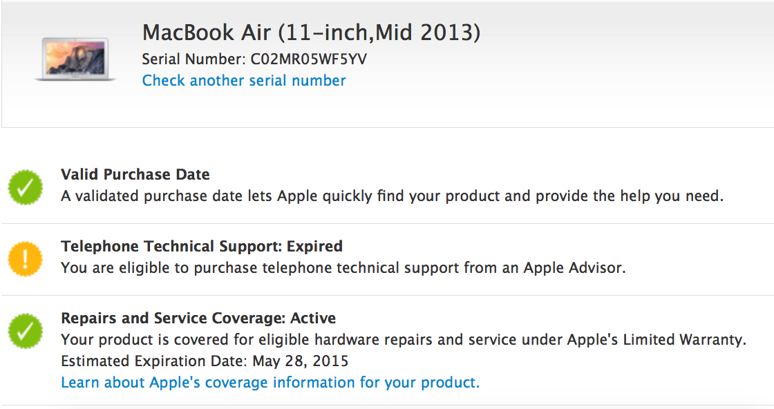 Macbook Air 11" Haswell Custom Core i7 RAM 8Gb Garansi Panjang