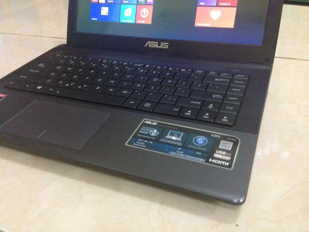 LAPTOP ASUS X45U HITAM GARANSI MANTABS MULUS