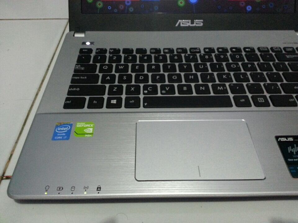 Super Gaming Asus X450JF Core i7 Haswell Hardisk 1 TERA Vga Nvidia 745M Fullset