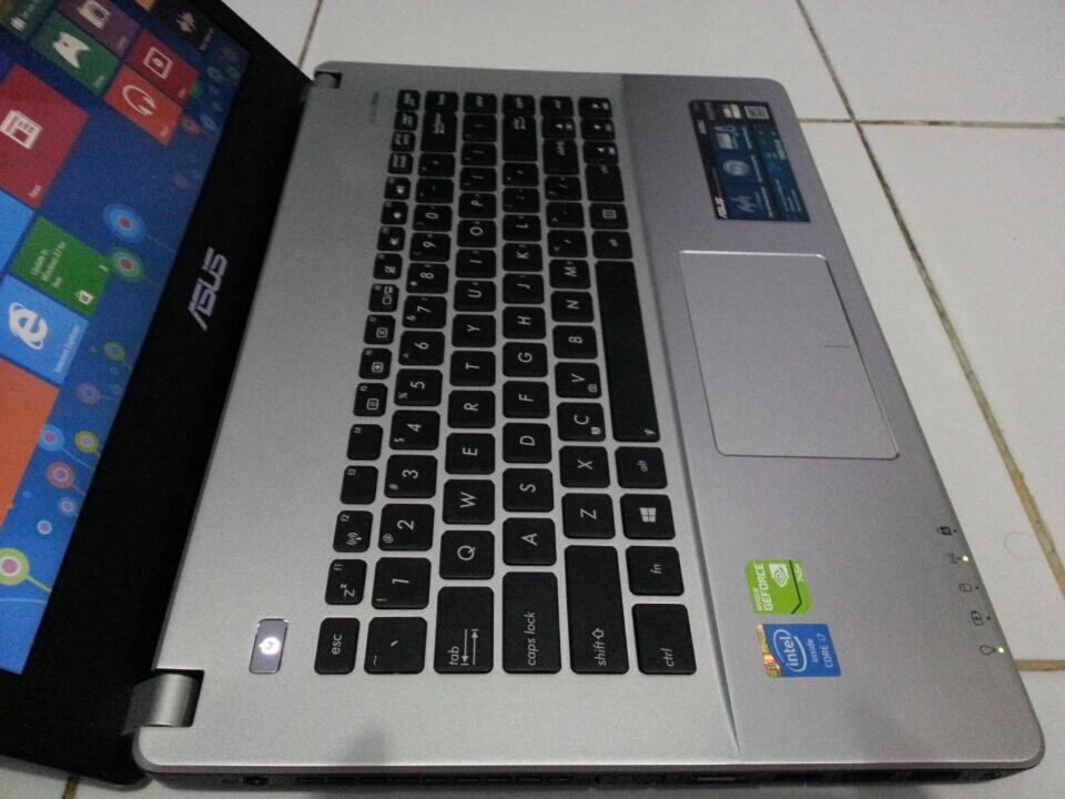 Super Gaming Asus X450JF Core i7 Haswell Hardisk 1 TERA Vga Nvidia 745M Fullset