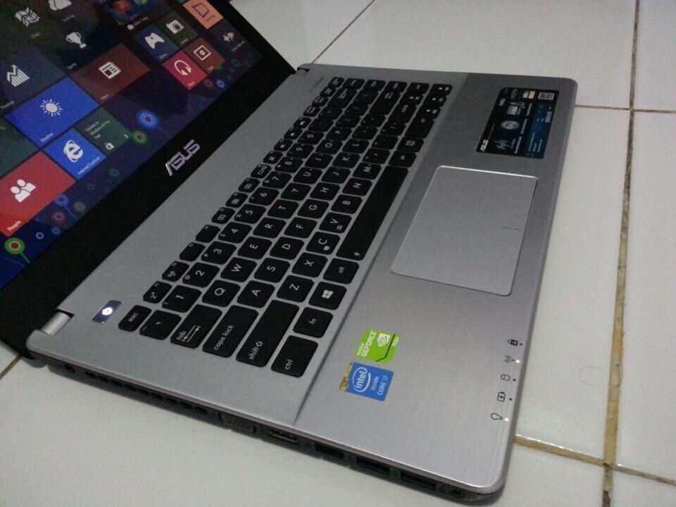 Super Gaming Asus X450JF Core i7 Haswell Hardisk 1 TERA Vga Nvidia 745M Fullset