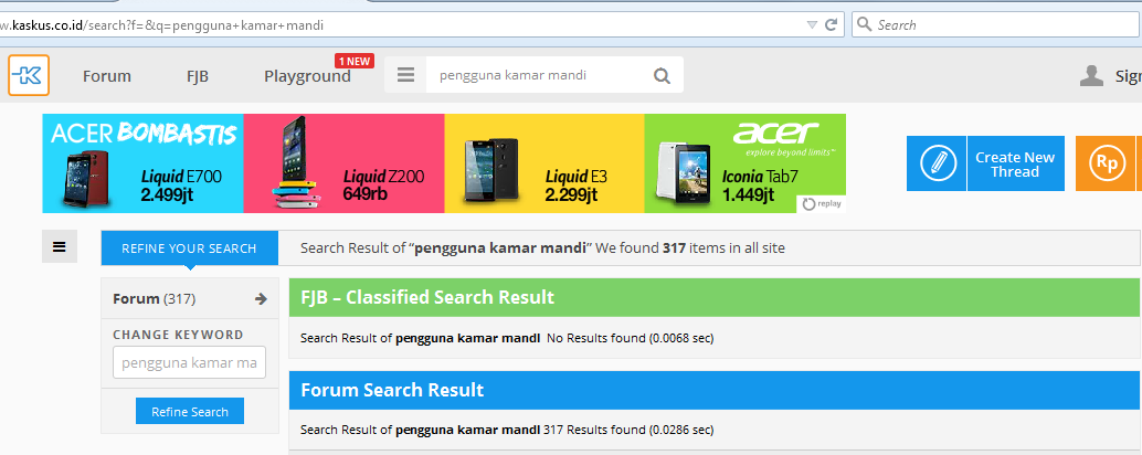 Tipe Pengguna Kamar Mandi Bersama
