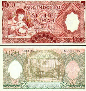 Gambar Uang 1000 Rupiah dari Zaman dulu Hingga sekarang