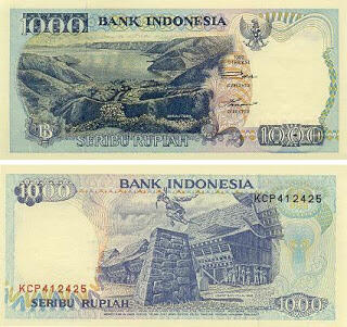 Gambar Uang 1000 Rupiah dari Zaman dulu Hingga sekarang