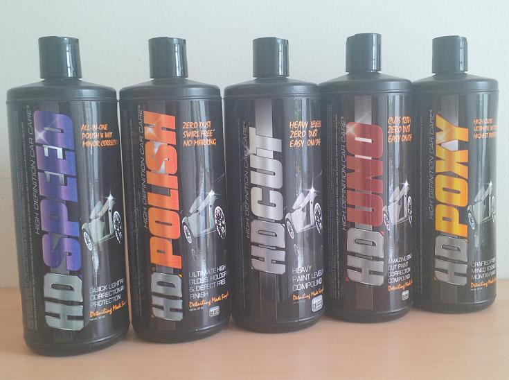 compound , polish, wax HD CarCare asal Amerika