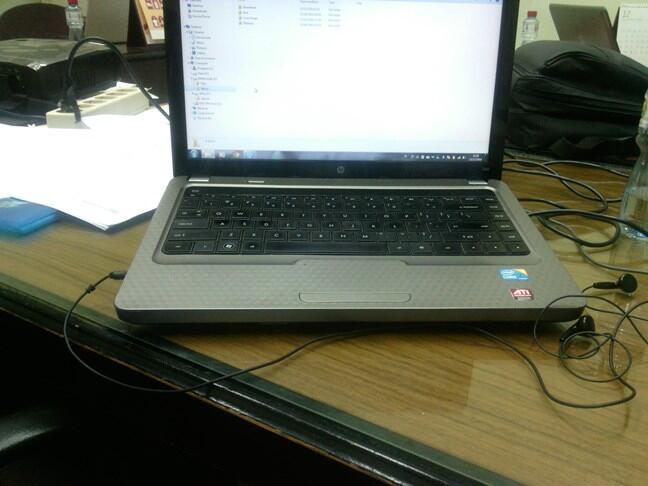 Jual Laptop HP G42 i7 8 core Ati Radeon Murah aja ala pak John Cena