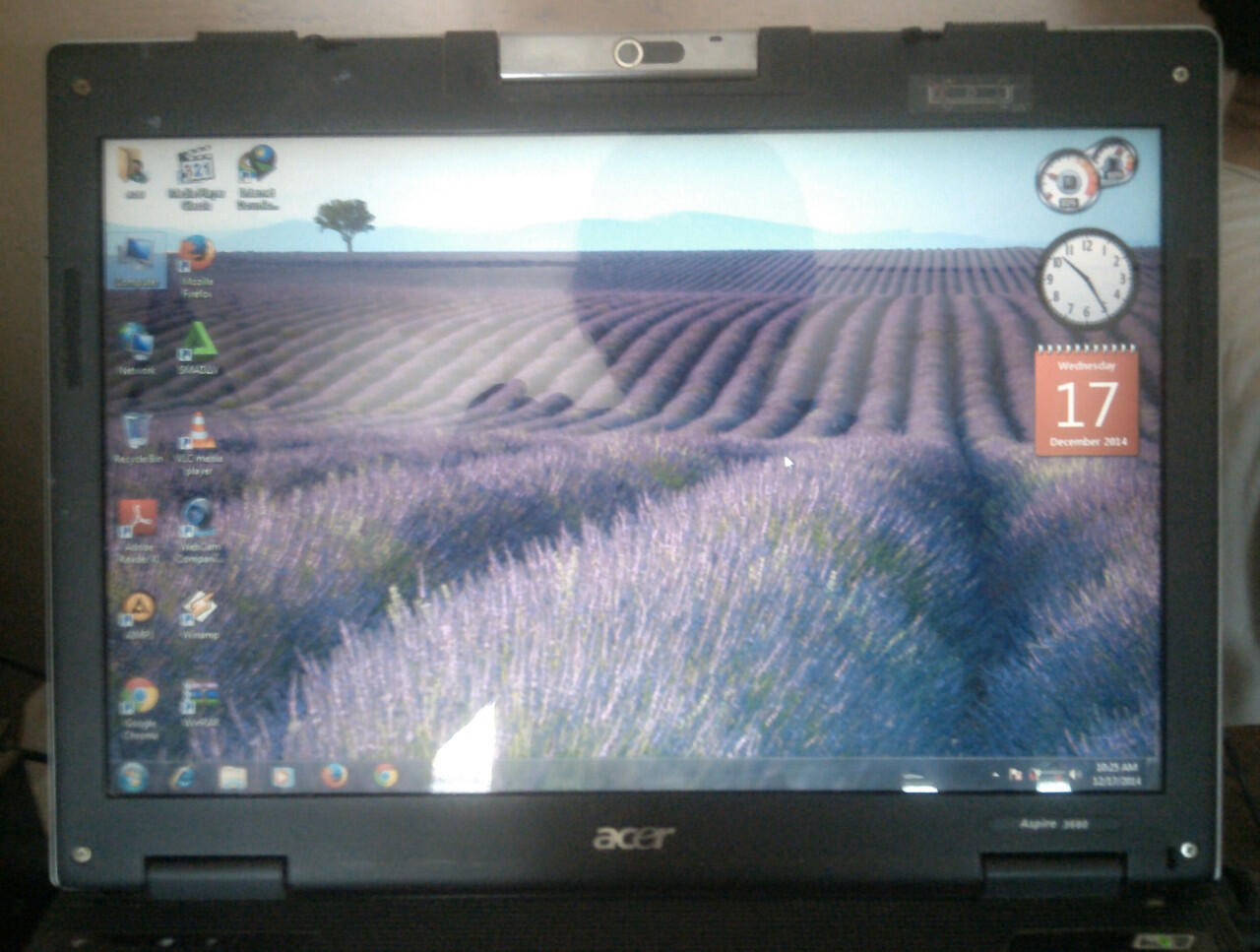Laptop Acer Aspire 3680 Celeron Ada Webcam RAM DDR2
