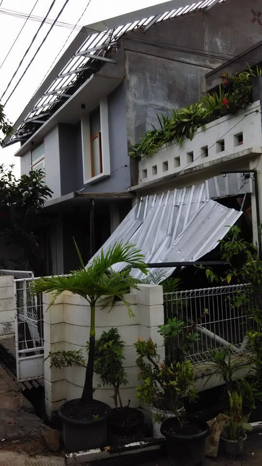 Foto dan Video Bencana Tornado di Bandung