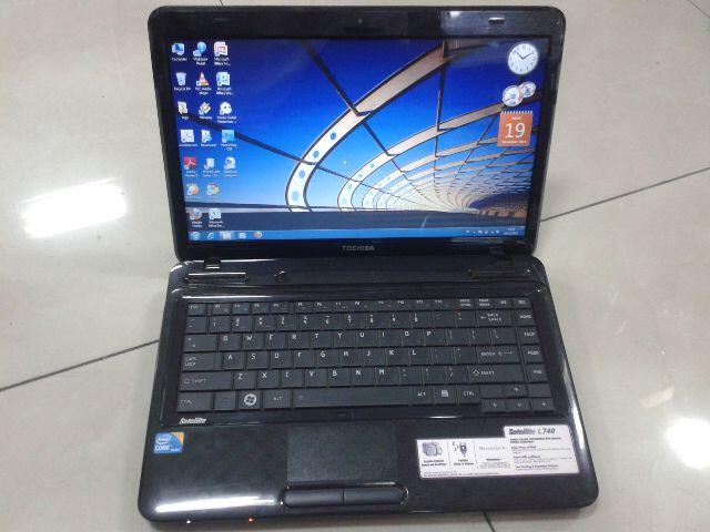 LAPTOP TOSHIBA SATELLITE L740-CORE i3-BOGOR
