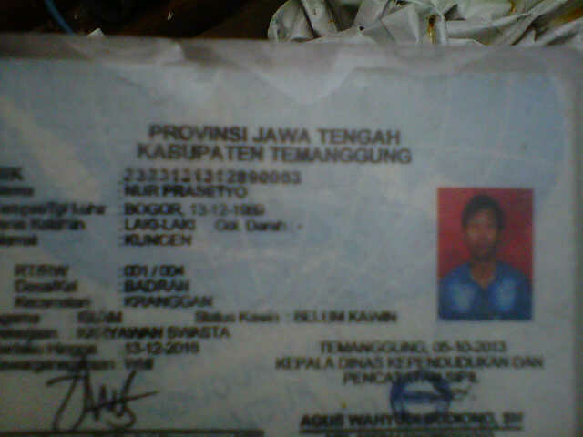 Surat terbuka untuk id talenta.bahari / rek 308201033912534 a.n Nur Prasetyo