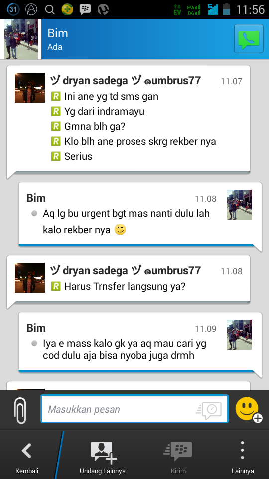 Surat terbuka untuk id talenta.bahari / rek 308201033912534 a.n Nur Prasetyo