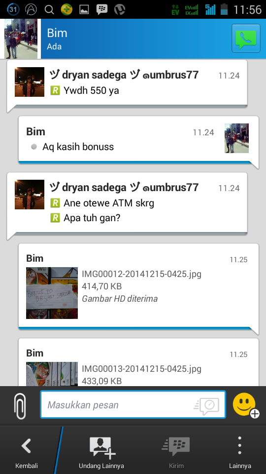 Surat terbuka untuk id talenta.bahari / rek 308201033912534 a.n Nur Prasetyo