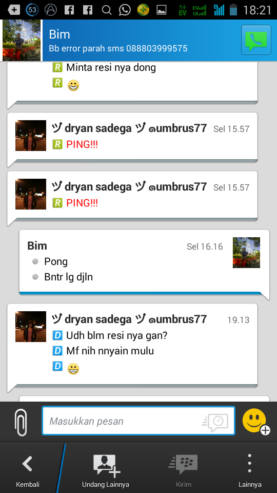 Surat terbuka untuk id talenta.bahari / rek 308201033912534 a.n Nur Prasetyo