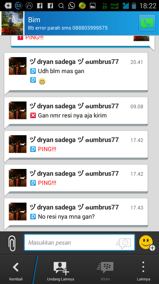 Surat terbuka untuk id talenta.bahari / rek 308201033912534 a.n Nur Prasetyo