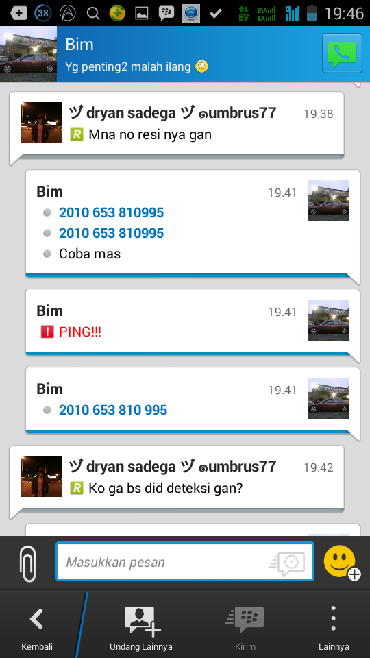 Surat terbuka untuk id talenta.bahari / rek 308201033912534 a.n Nur Prasetyo