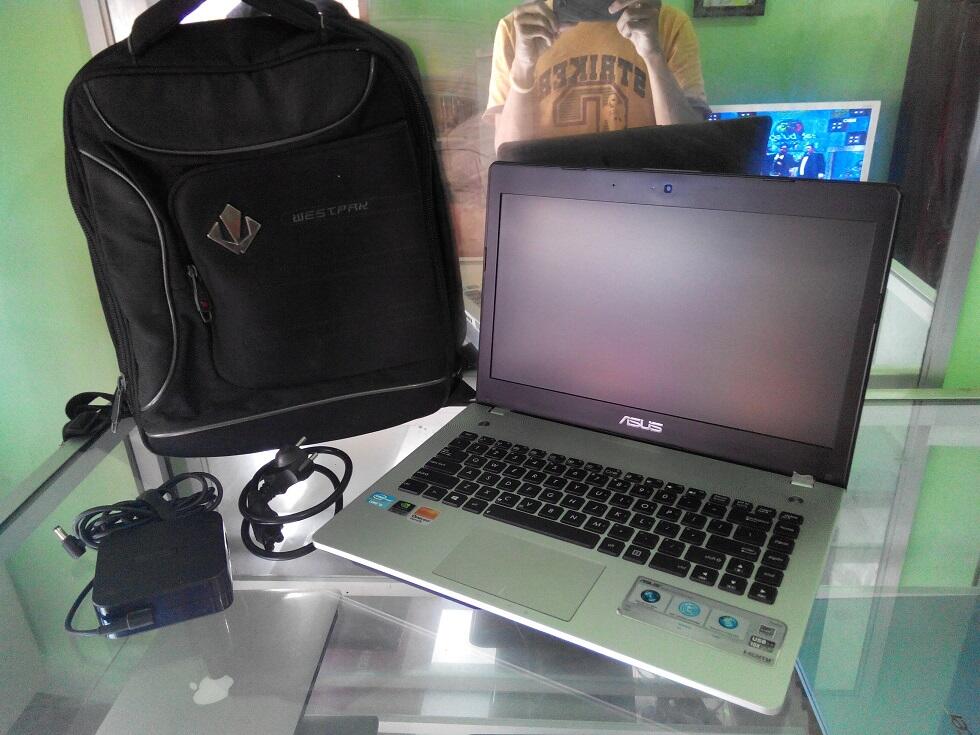 LAPTOP GAMING ASUS N46VZ CORE i5 NVIDIA 650M || SURABAYA