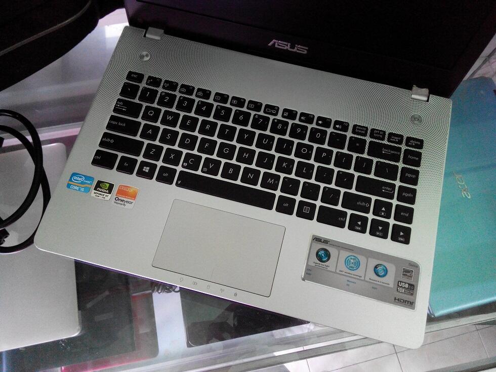LAPTOP GAMING ASUS N46VZ CORE i5 NVIDIA 650M || SURABAYA