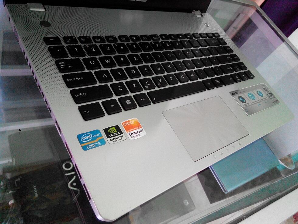 LAPTOP GAMING ASUS N46VZ CORE i5 NVIDIA 650M || SURABAYA