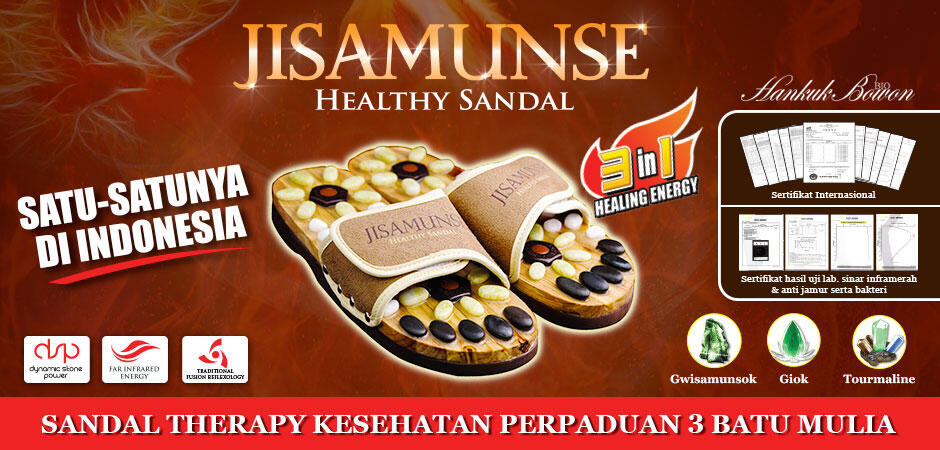 Jisamunse Healthy Sandal,,Sandal Therapy dari korea,,manfaat luar Biasa,,,!!!