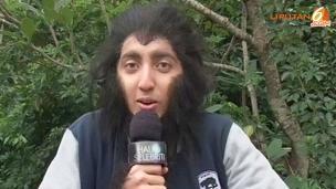 Aaron Ashab itu artis ya? 