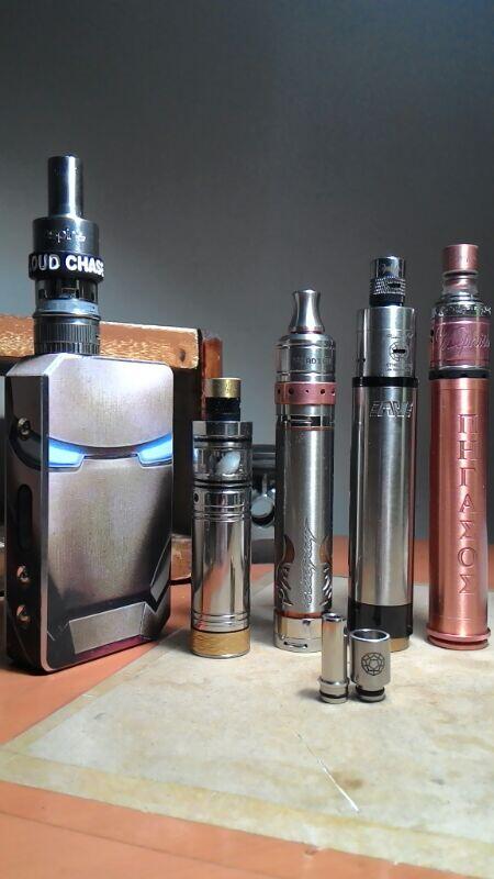 Mod Givo Telescopic clone by Sentic 99% like new + Efest 18350 2 buah murah!