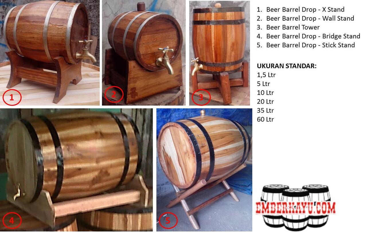 Ember Kayu / Tahang / Wooden Barrel